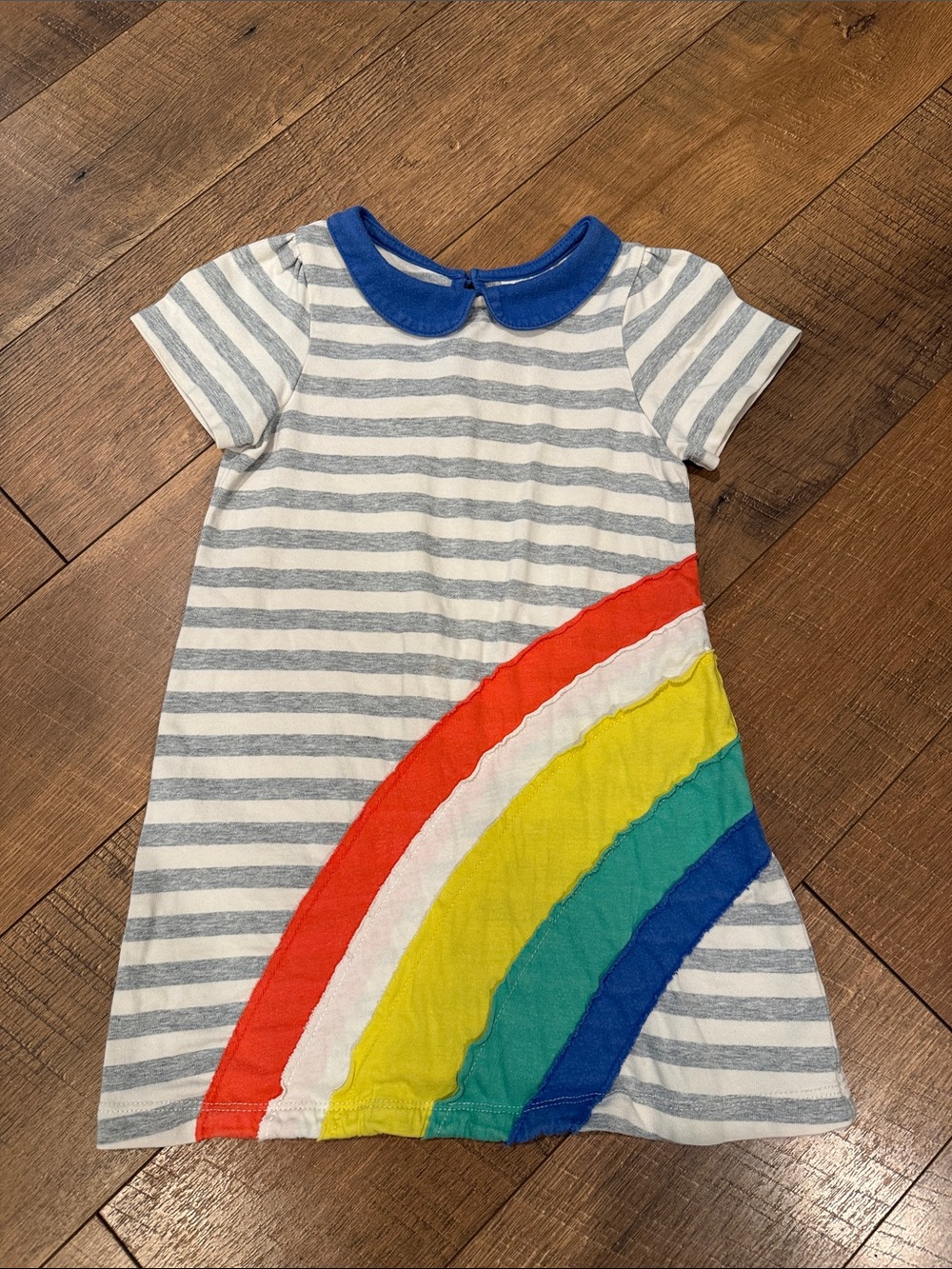Mini Boden Blue and Red Toddler Top
